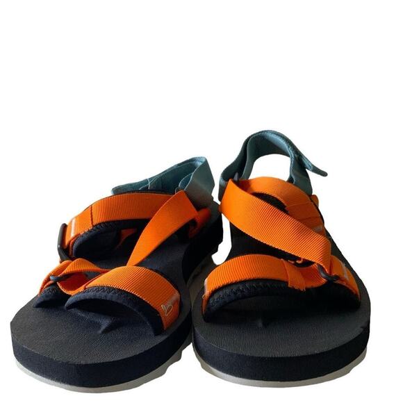 Merrell Alpine Strap Sport Hiking Sandals Exuberance Orange Multicolor Men Sz 8 - Picture 9 of 12
